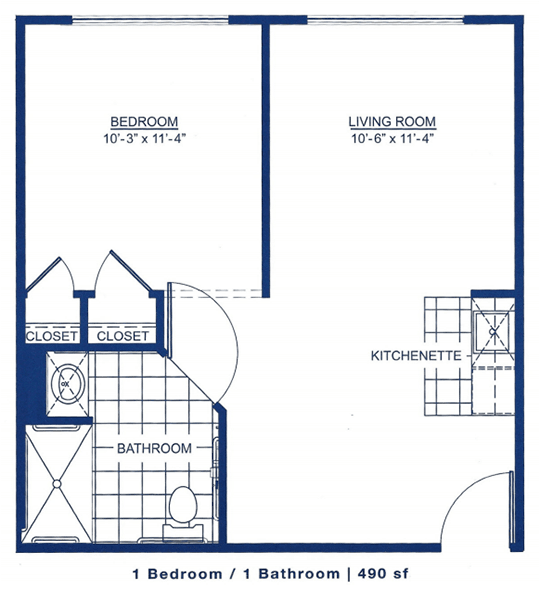 Studio, One, Two & Three Bedroom Apartments at American House Senior Living