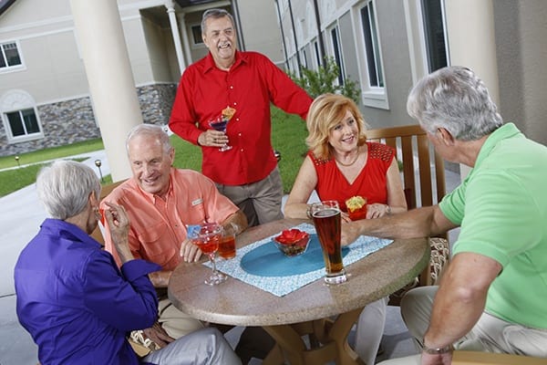 Relax with friends at The Summit