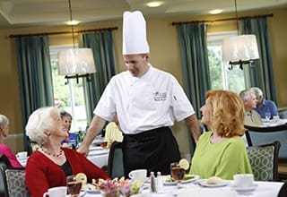 Relaxing dining experience at Florida