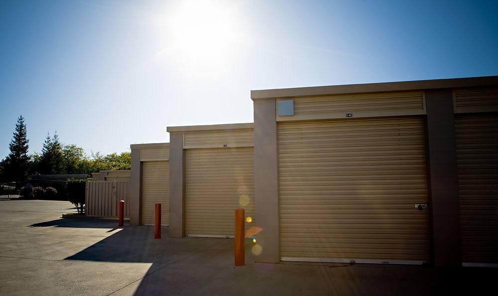 Self storage units at Placer Self Storage in Rocklin, California
