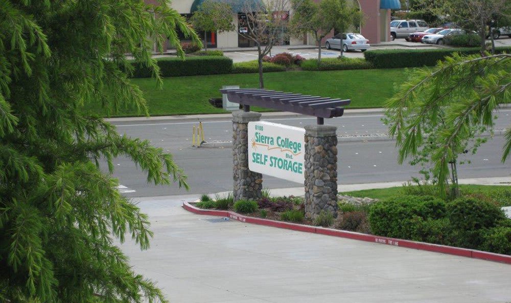 Gated access at Sierra College Self Storage in Roseville, California