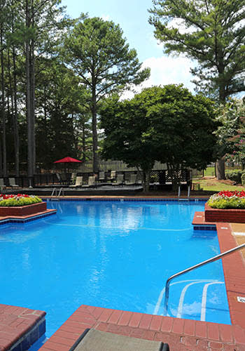 Club house at apartments in Huntsville, AL