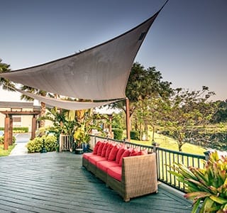 Gorgeous deck at stylish apartments in Altamonte Springs