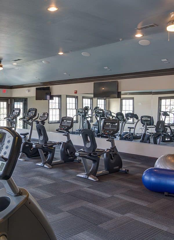 Fitness Center at apartments in Carrollton, TX