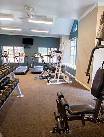 Club house at apartments in Irving, TX