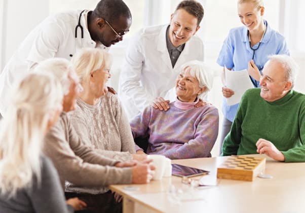Helpful doctors at Regency Woodland in Salem, Oregon