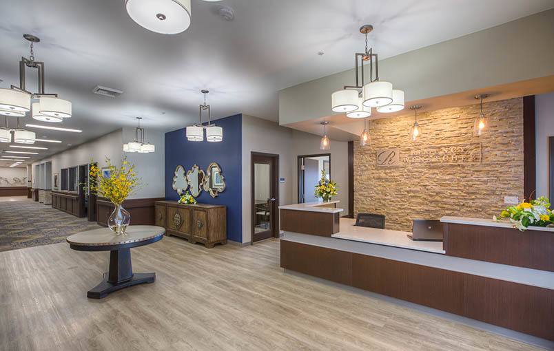 Beautiful interior at Regency Wenatchee Rehabilitation and Nursing Center in Wenatchee, Washington