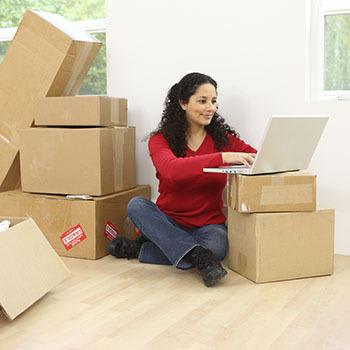 Taking an unpacking break at Store It All Self Storage - Del Valle in Del Valle