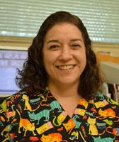 Team member Cathy at St. Francis of Assisi Veterinary Medical Center