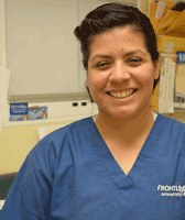 Team member Priscilla at St. Francis of Assisi Veterinary Medical Center