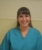 Team member Sammi at St. Francis of Assisi Veterinary Medical Center