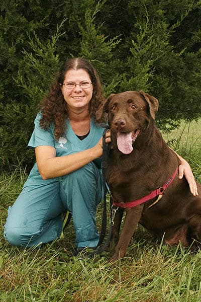 Kerry Carls at Moline Veterinary Clinic