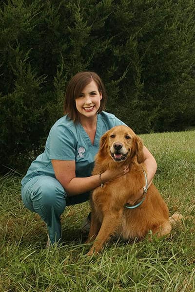 Dr. Lundeen at Moline Veterinary Clinic
