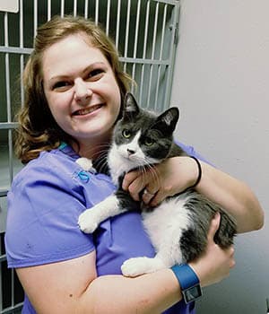 sarah conry at West Des Moines Animal Hospital