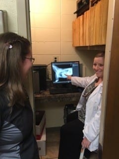 Dr. Evans at Veterinary Associates