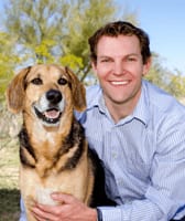 Bret Andrea at animal hospital in Scottsdale