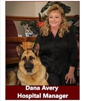 Hospital manager Dana Avery at Alta Animal Hospital in Pocatello