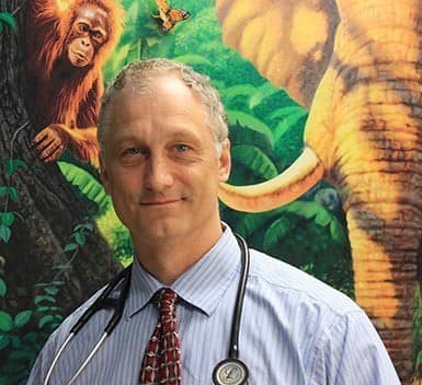 Dr. James Albert at City Creatures Animal Hospital