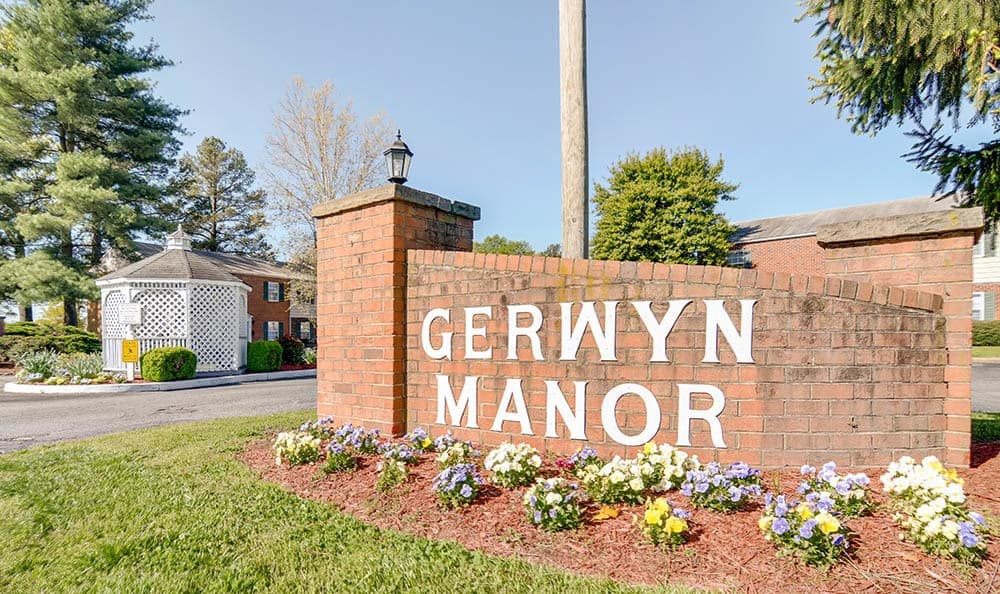 Entrance To Gerwyn Manor At Sandston In VA