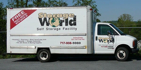 Free Truck with Move in at Storage World