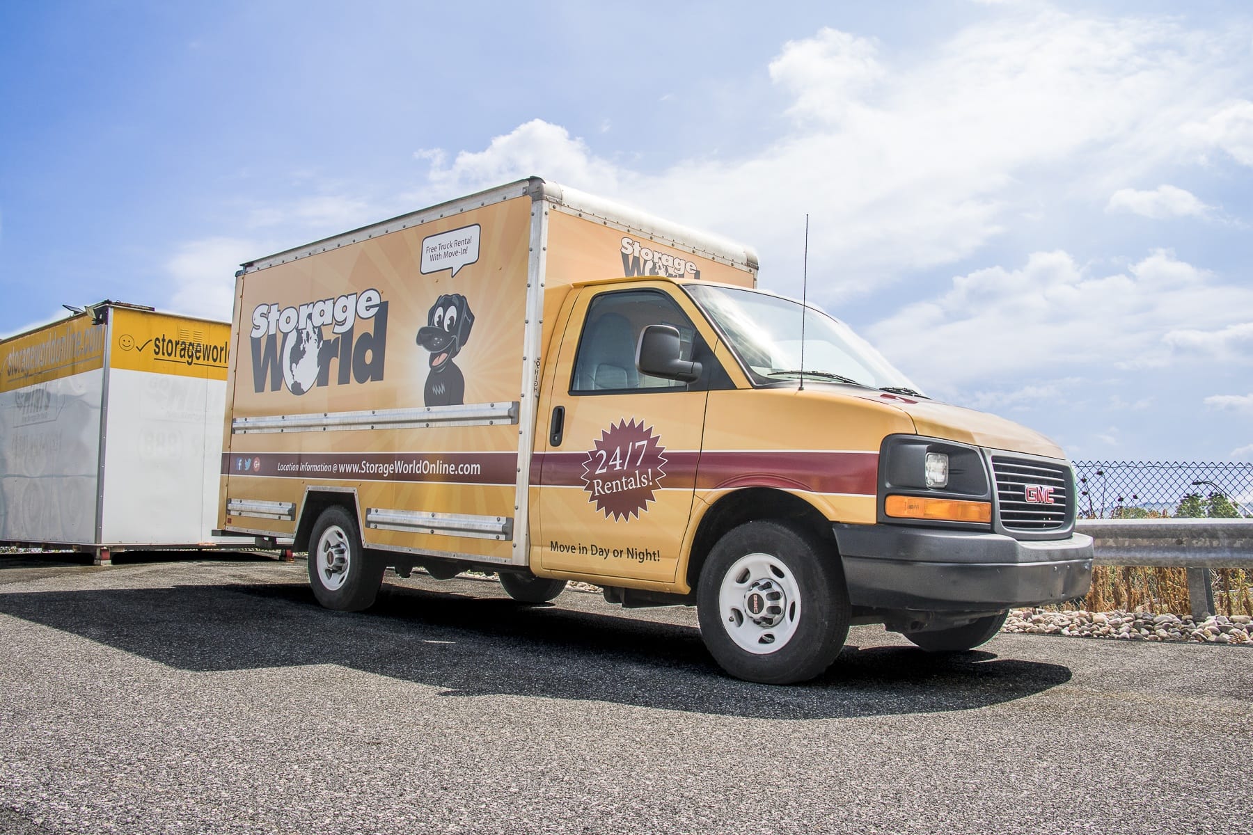 Free Truck with Move in at Storage World