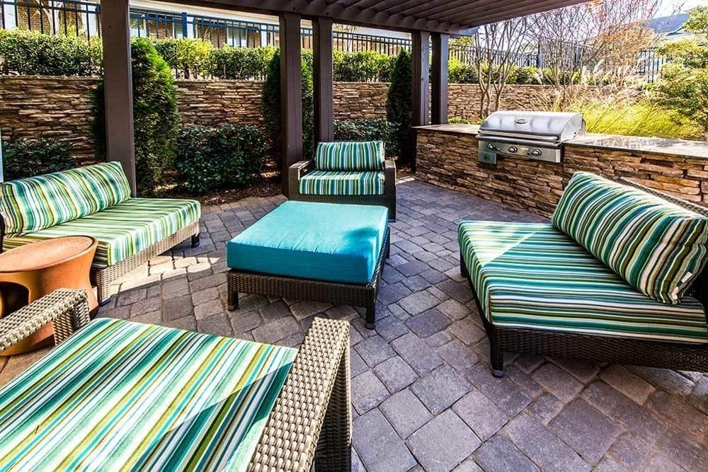 Patio at Marquis at Morrison Plantation.