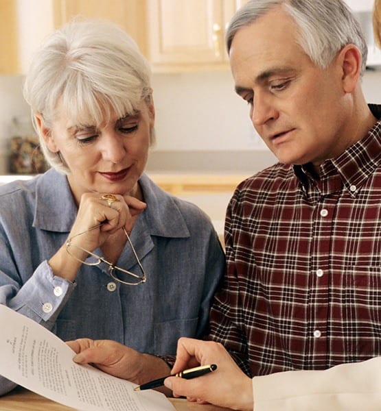 Senior couple choosing the best option for themselves regarding a senior living community. Visit Senior Management Advisors for help.