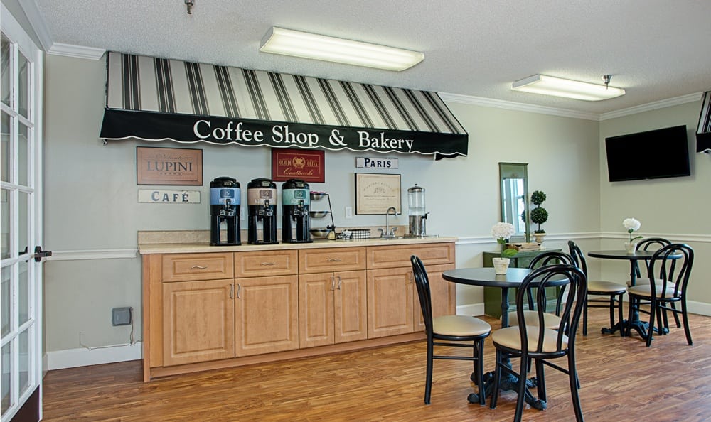 Coffee and tea at Grand Villa of Largo in Florida