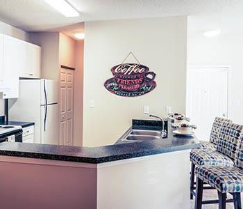 Corporate housing options at Cumberland Cove