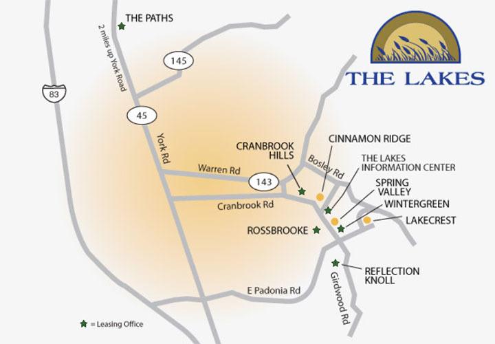 Lakes neighborhood area