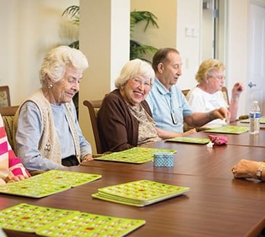 Bingo and more at Spectrum Retirement Communities, LLC