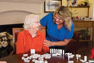 Transitional Memory Care at senior living community in Affton, MO