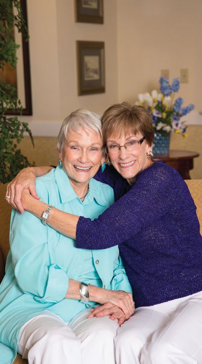 Residents at Crestview Senior Living