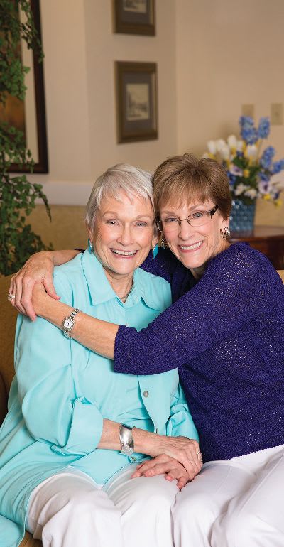 Residents at Gardens at Westlake Senior Living