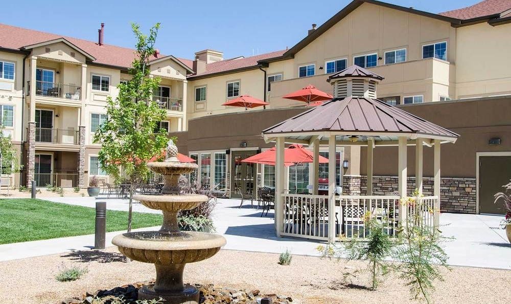 About The Enclave At Round Rock Senior Living Front Exterior View Of The Enclave At Round Rock Senior Living In Texas