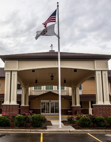 Front of Cedar Lake Assisted Living & Memory Care