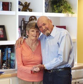 Happy Couple at Lake Travis Independent Living