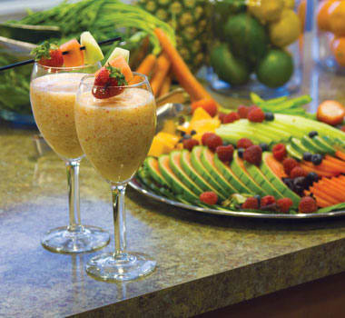 Delicious dishes served at Anson Senior Living in Zionsville, Indiana