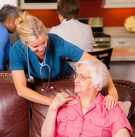 Memory care services at The Village at Hamilton Pointe