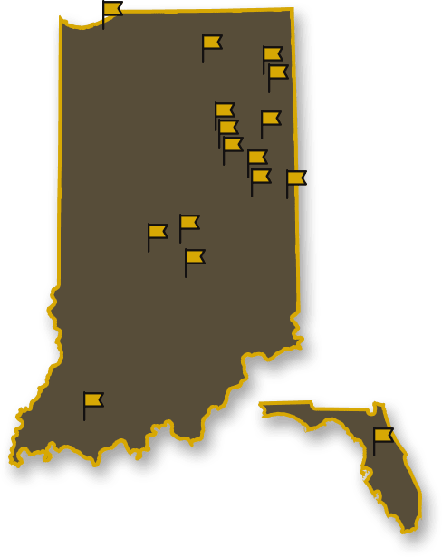 TLC management locations on map