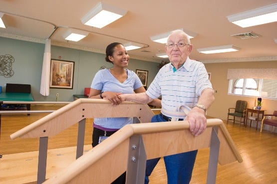 Physical therapy rehab services at Avon Health & Rehabilitation Center
