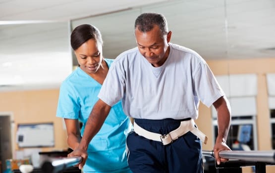 Physical therapy rehab services at Creekside Health and Rehabilitation Center