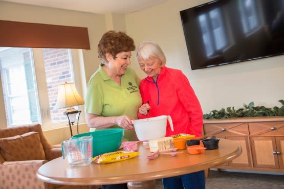 Find out about memory care options at Rolling Meadows Health & Rehabilitation Center