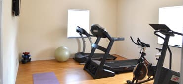 Fitness Center at Bunt Commons.