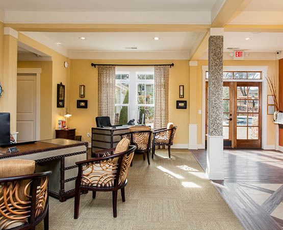 Apartments lobby in Huntsville