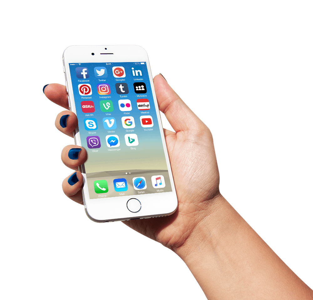 Social Media on Your Mobile Phone
