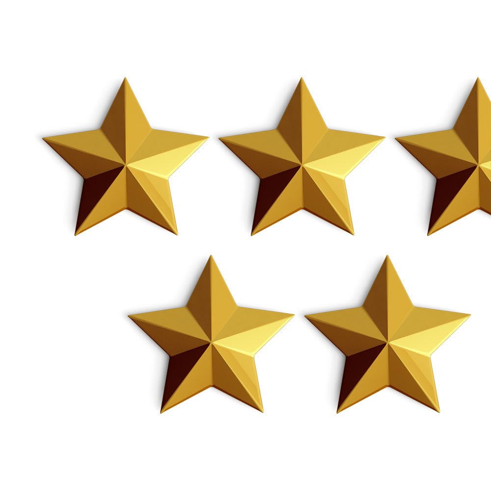 5 Gold Stars Reputation