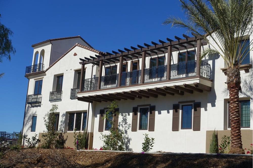 Large outside building with patio at DELETED - Westmont at San Miguel Ranch