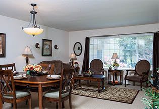 Living room at DELETED - Lakeview Senior Living