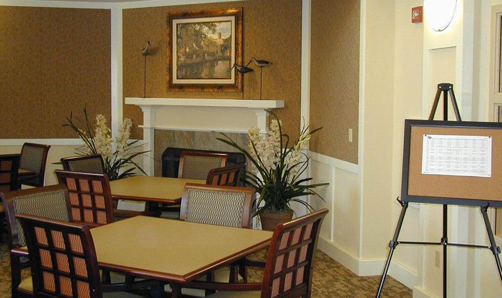 Elegant Dining At Our Senior Living Community In Brentwood